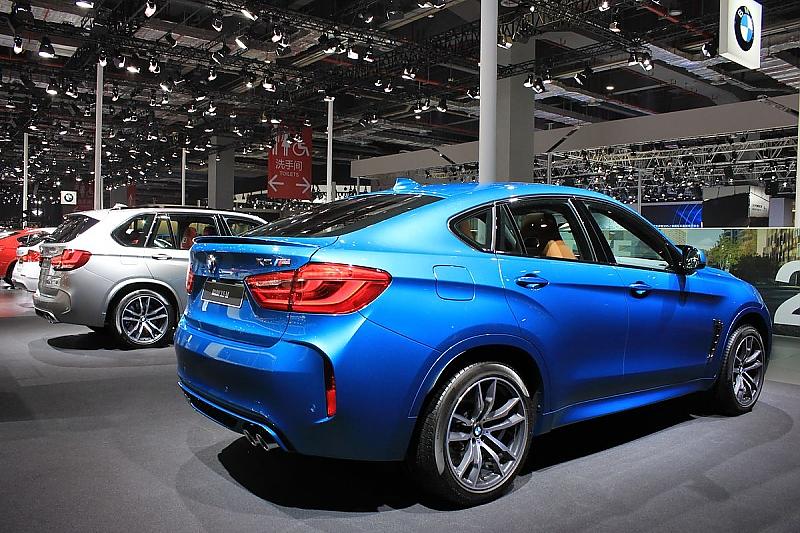 Kräftiges Brüderpaar in Shanghai: Der BMW X6 M und X5 M