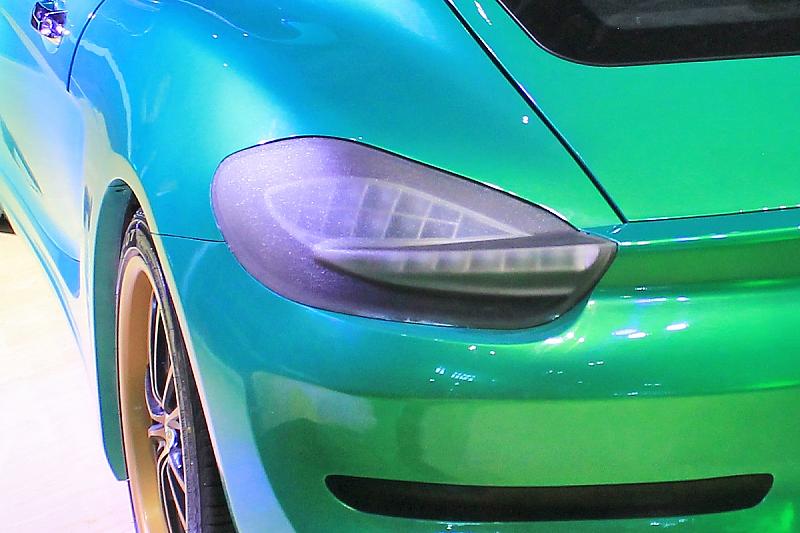 Das Design der Heckleuchten stammt vom Porsche Cayman.