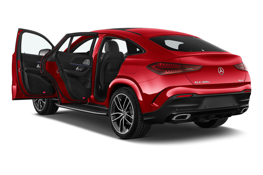 Mercedes GLE Coupe PHEV (Baujahr 2023) 400e AMG Line 5 Türen Tür geöffnet