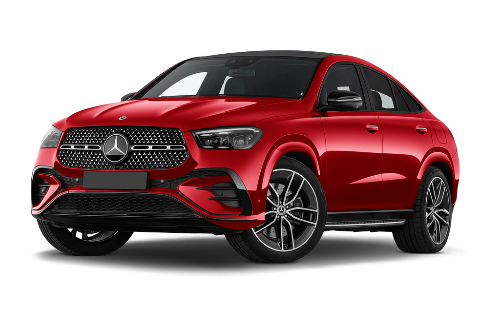 Mercedes GLE Coupe PHEV (Baujahr 2023) 400e AMG Line 5 Türen seitlich vorne mit Felge