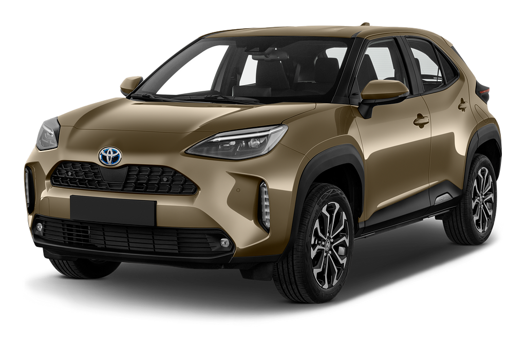 Toyota Yaris Cross Hybrid (Baujahr 2021) Team 5 Türen seitlich vorne