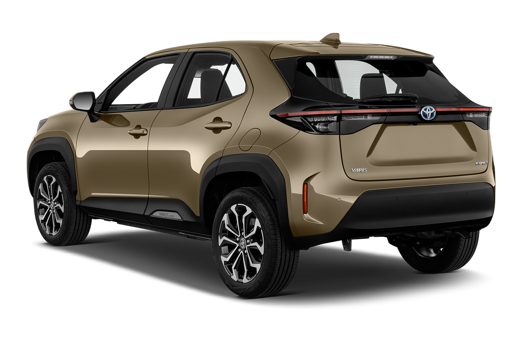 Toyota Yaris Cross Hybrid (Baujahr 2021) Team 5 Türen seitlich hinten