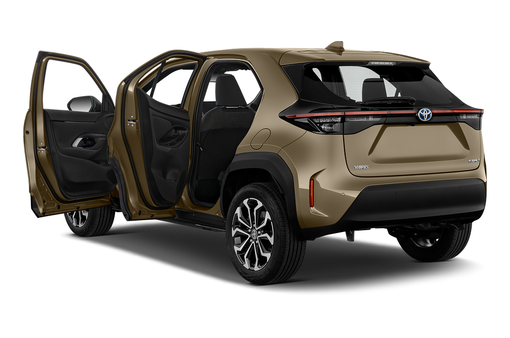 Toyota Yaris Cross Hybrid (Baujahr 2021) Team 5 Türen Tür geöffnet