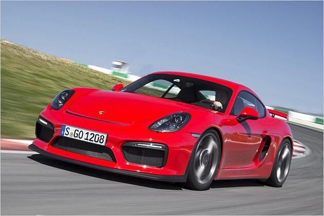 Der Cayman GT4 ist das erste Modell der Porsche-GT-Familie, welches nicht auf dem 911er basiert