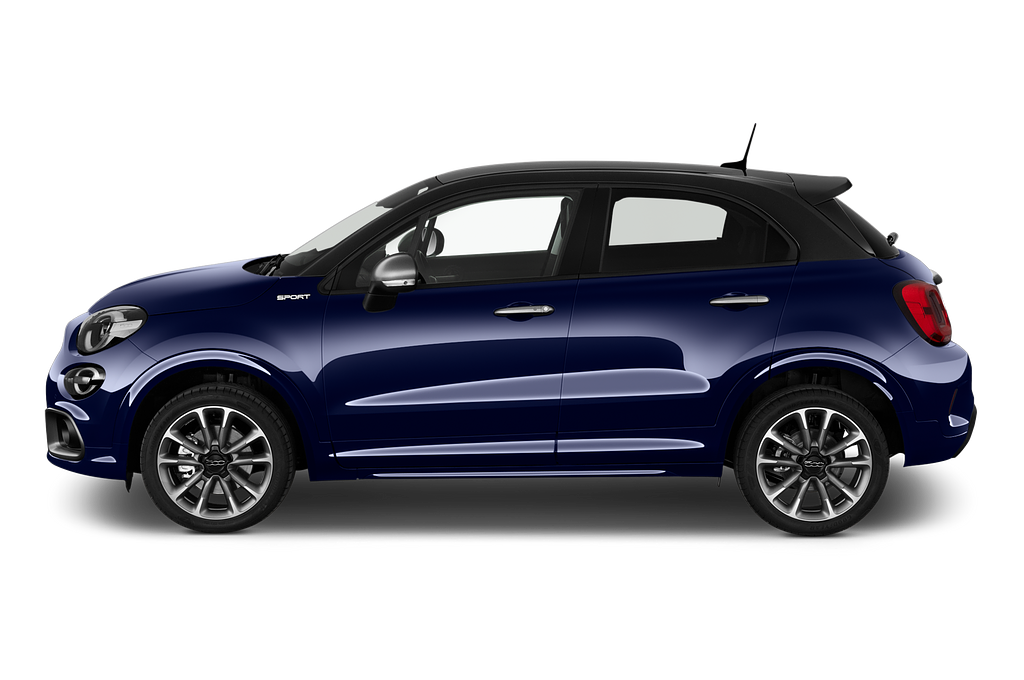 FIAT 500X Hybrid (Baujahr 2023) Sport 5 Türen Seitenansicht