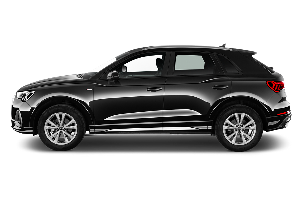 Audi Q3 (Baujahr 2023) S Line 5 Türen Seitenansicht