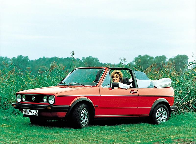 VW Golf I Cabrio 1