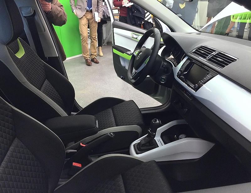 Auch innen wurde im Skoda Funstar einiges verändert