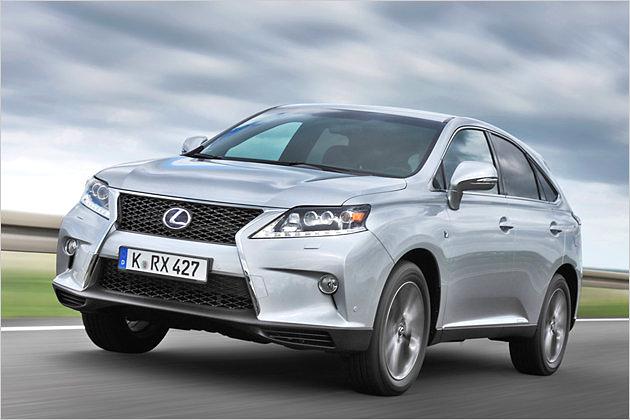 Lexus schickt den RX ab sofort geliftet an den Start