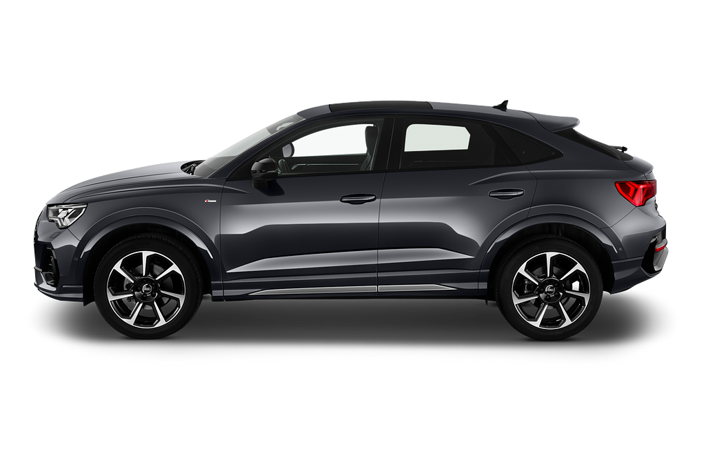 Audi Q3 Sportback (Baujahr 2023) S Line 5 Türen Seitenansicht