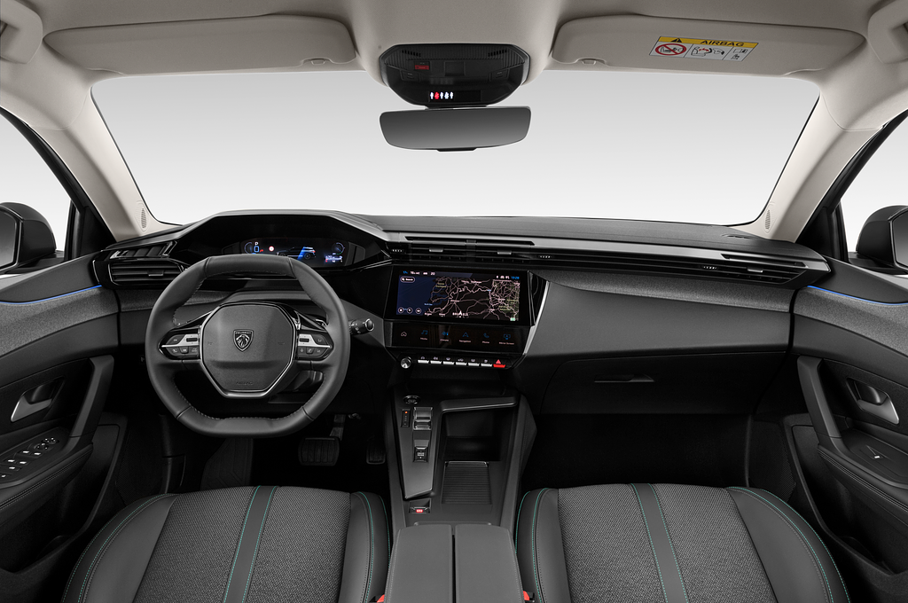 Peugeot 308 Plug-in Hybrid SW (Baujahr 2023) Allure Plug-in Hybrid 5 Türen Cockpit und Innenraum