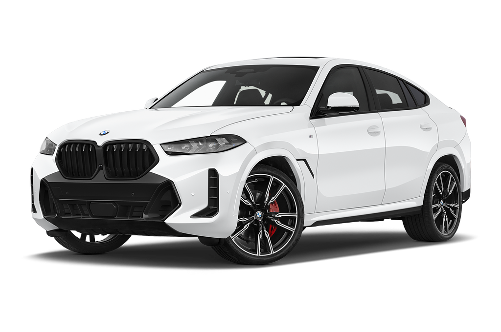 BMW X6 (Baujahr 2024) xDrive40i M Sport 5 Türen seitlich vorne mit Felge