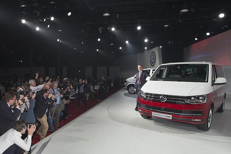 Weltpremiere VW T6 Transporter in Amsterdam