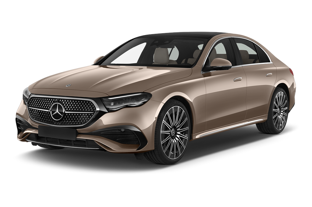 Mercedes E Class (Baujahr 2024) AMG LIne 4 Türen seitlich vorne