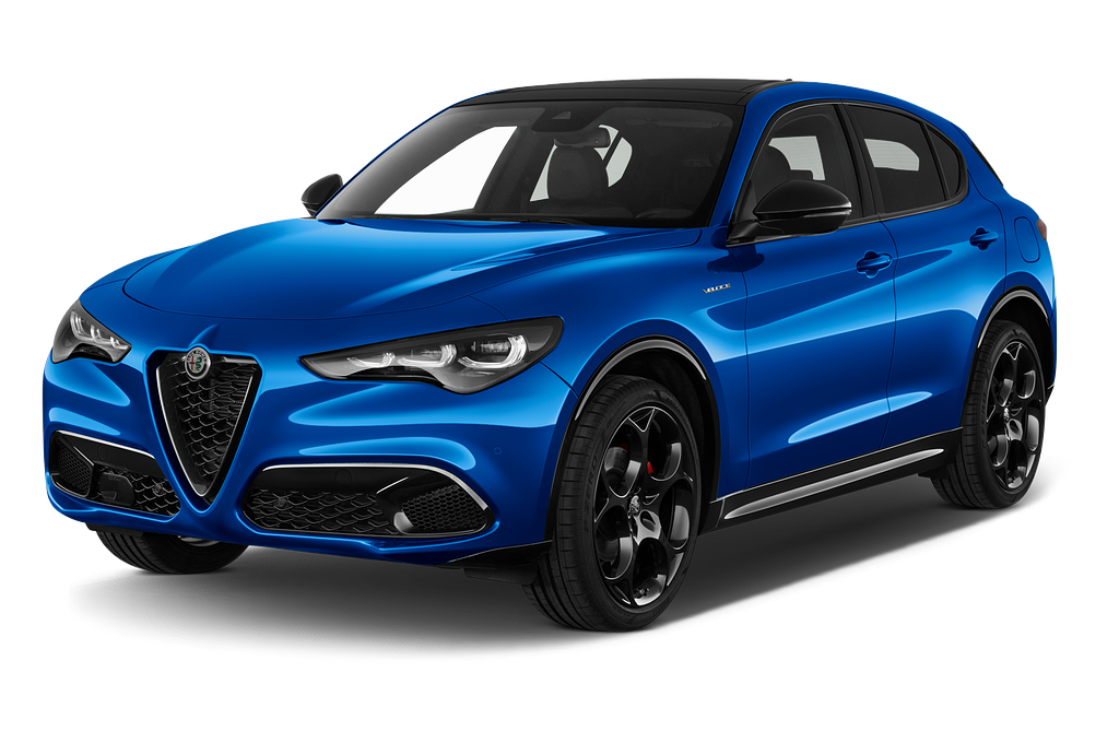Alfa Romeo Stelvio (Baujahr 2023) Veloce 5 Türen seitlich vorne
