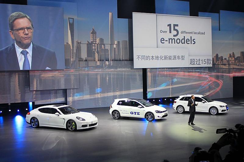Volkswagen China-Chef Jochem Heizmann machte Hoffnung auf Neues.
