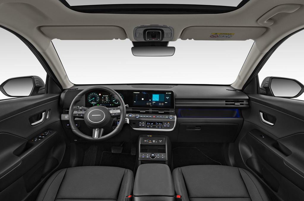 Hyundai Kona Hybrid (Baujahr 2024) Prime 5 Türen Cockpit und Innenraum