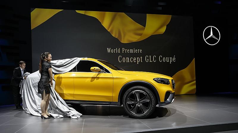 Mercedes Concept GLC Coupé 2015 - Weltpremiere am Vorabend der Auto China