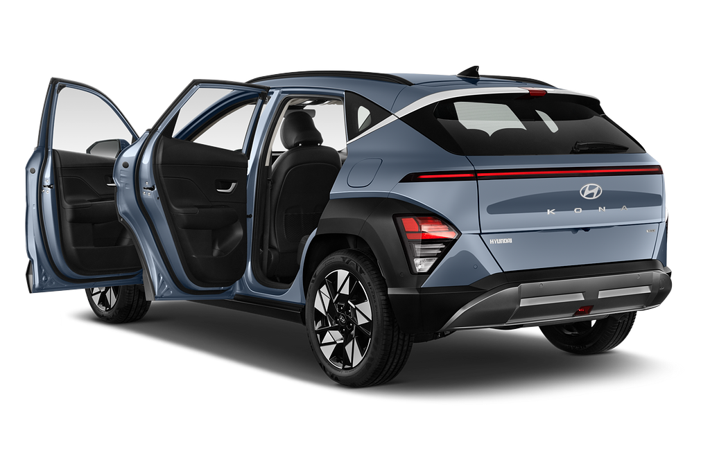 Hyundai Kona Hybrid (Baujahr 2024) Prime 5 Türen Tür geöffnet