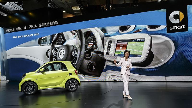 Asienpremiere Smart Fortwo Shanghai
