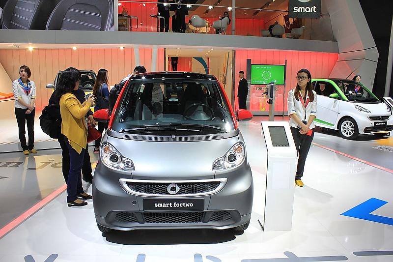 Asienpremiere Smart Fortwo Shanghai