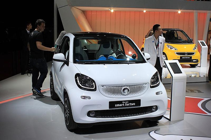 Asienpremiere Smart Fortwo Shanghai