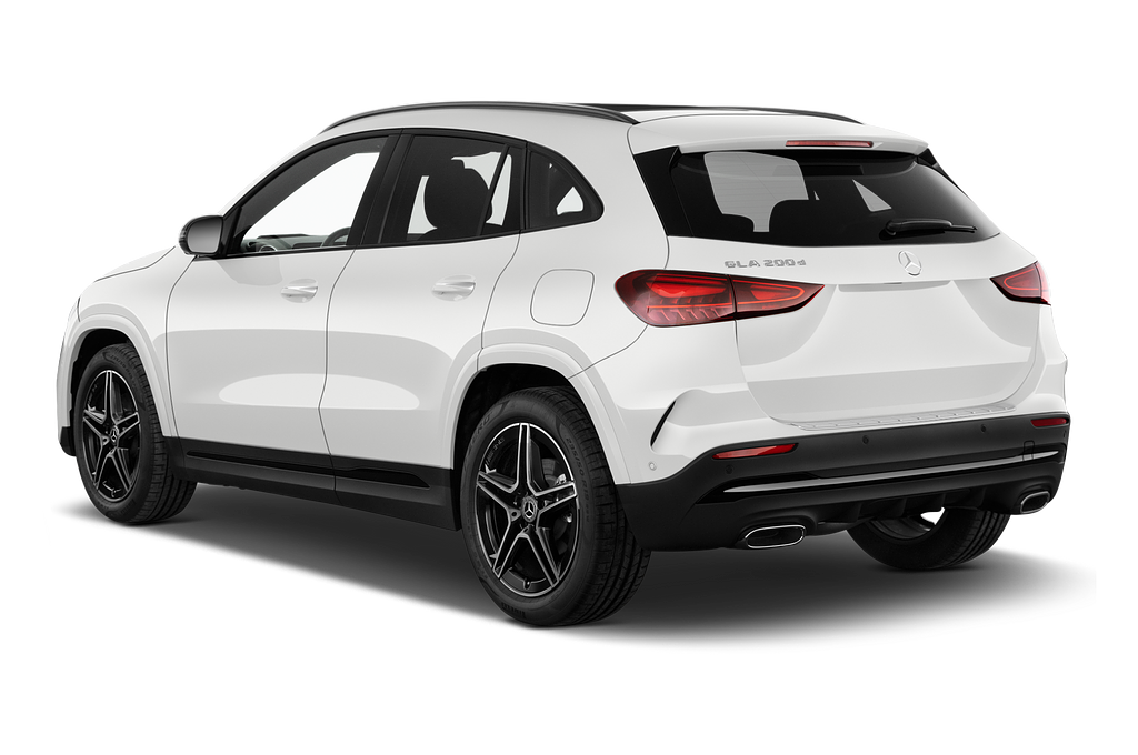 Mercedes GLA (Baujahr 2024) 200d AMG LIne 5 Türen seitlich hinten
