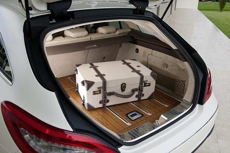 Der Kofferraum des Mercedes CLS Shooting Brake fasst 590 bis 1.550 Liter.