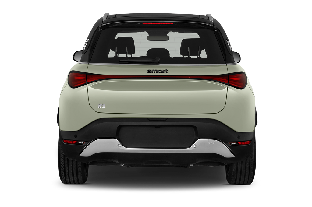 smart #1 (Baujahr 2024) Pro+ 5 Türen Heckansicht