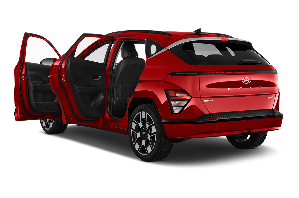 Hyundai Kona Electro (Baujahr 2024) Base 5 Türen Tür geöffnet