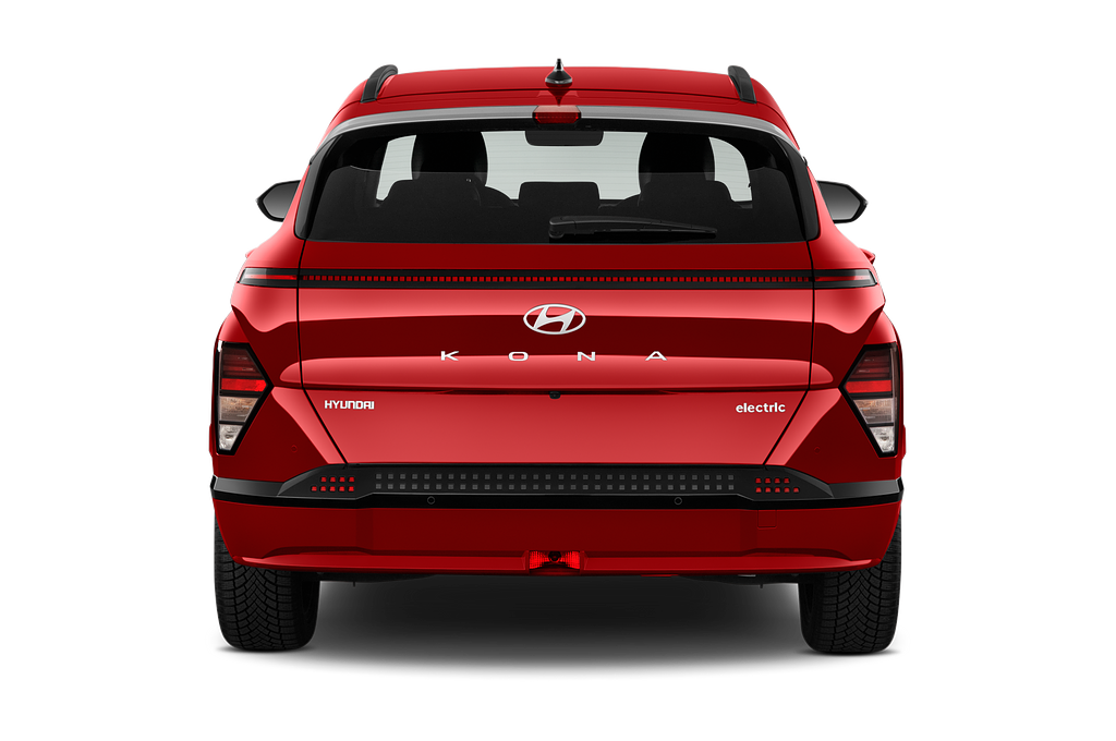 Hyundai Kona Electro (Baujahr 2024) Base 5 Türen Heckansicht