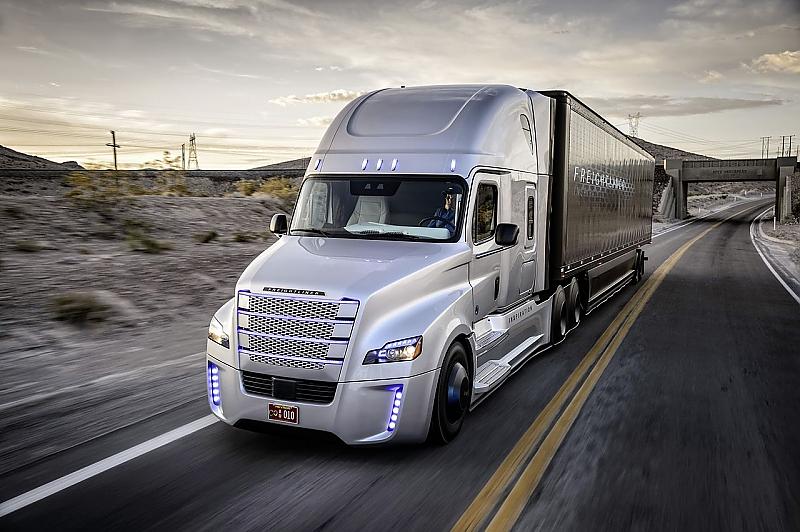 Der Freightliner Cascadia bildet die Basis für den Inspiration Truck
