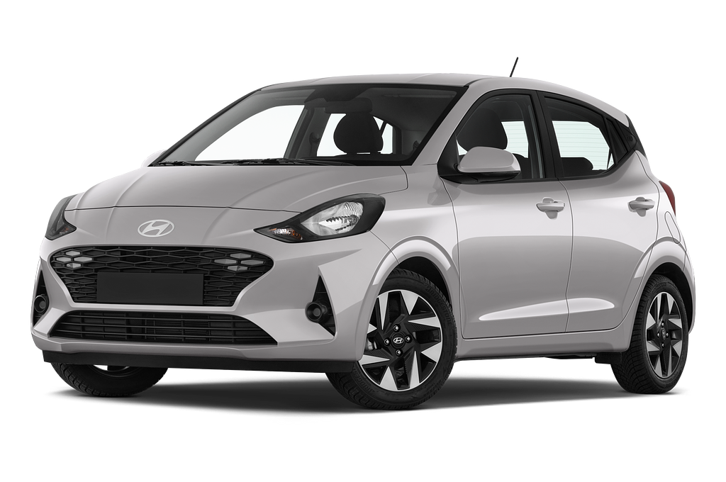 Hyundai i10 (Baujahr 2024) Select 5 Türen seitlich vorne mit Felge