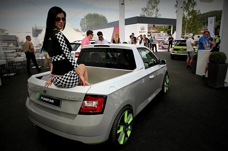 Den FUNstar, den Skoda 2015 mit zum GTI-Treffen an den Wörthersee mitgbracht hat, wurde von Azubis gebaut