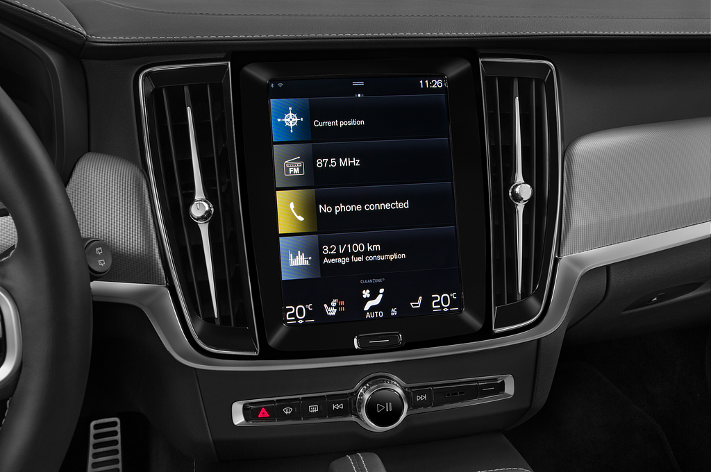 Volvo V90 Recharge (Baujahr 2021) R-Design 5 Türen Mittelkonsole