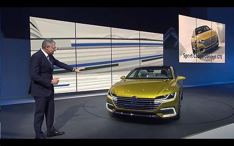 VW Sport Coupe Concept GTE - Galanter Lückenfüller