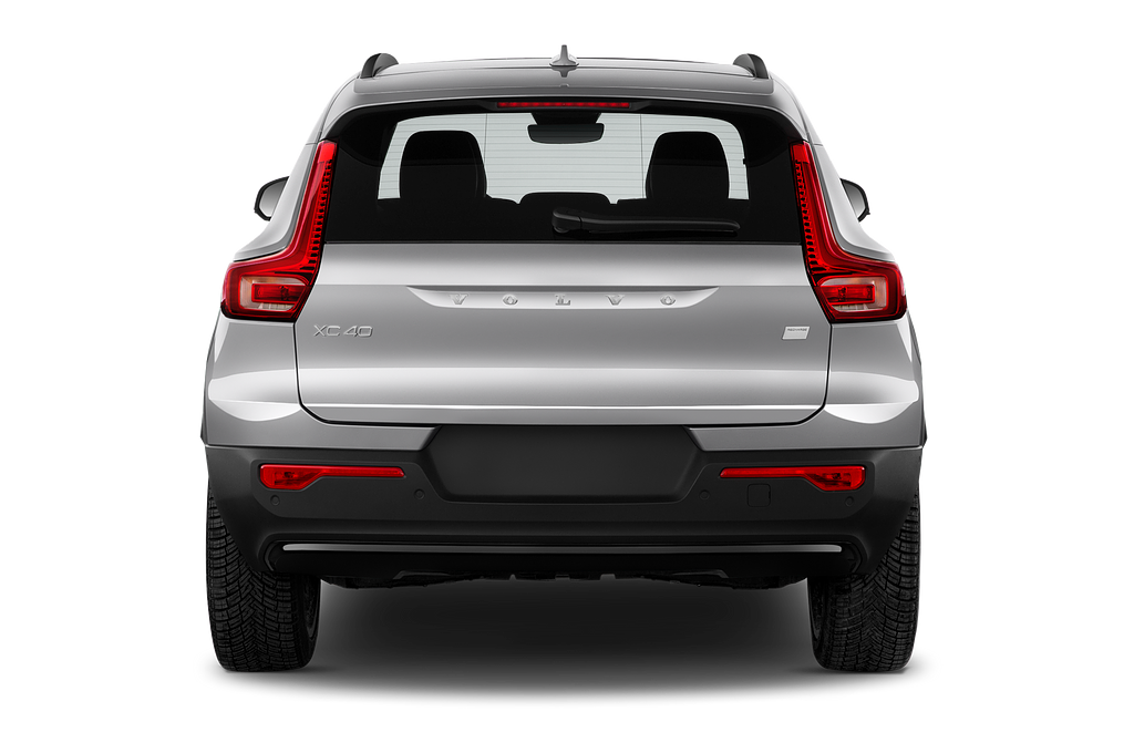 Volvo XC40 Recharge (Baujahr 2022) Ultimate 5 Türen Heckansicht