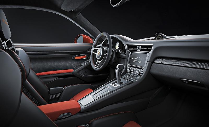 Porsche 911 GT3 RS - Alcantara im Innenraum