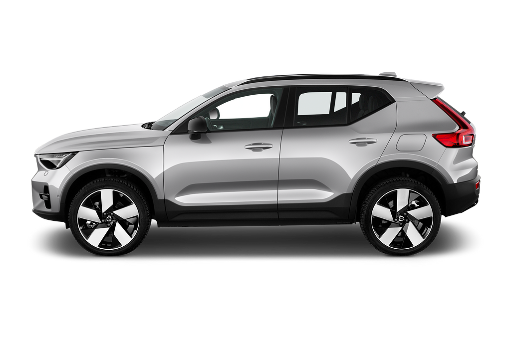Volvo XC40 Recharge (Baujahr 2023) Ultimate 5 Türen Seitenansicht