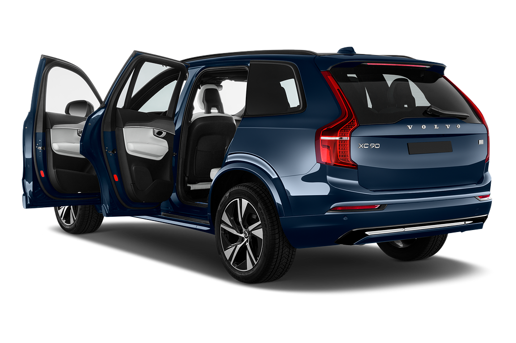 Volvo XC90 Recharge (Baujahr 2022) Ultimate Chrome 5 Türen Tür geöffnet
