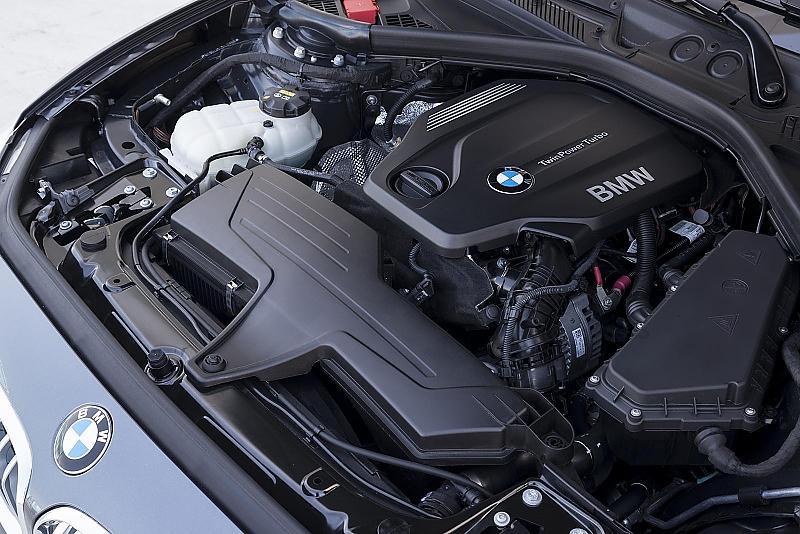 Der Vierzylinder im BMW 120d xDrive leistet 190 PS