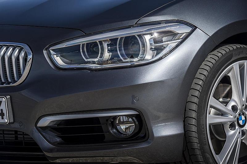 Neue Scheinwerfer gehören zum Facelift des BMW 120d xDrive