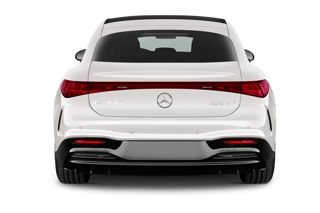 Mercedes EQS (Baujahr 2023) AMG 53 5 Türen Heckansicht