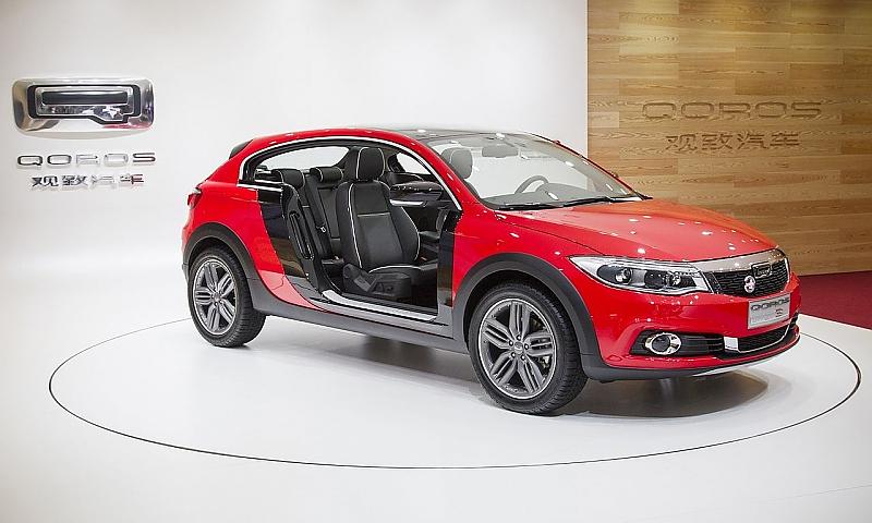 Das Qoros Cloud Concept zeigt die Vision des chinesischen Autobauers bei der Vernetzung