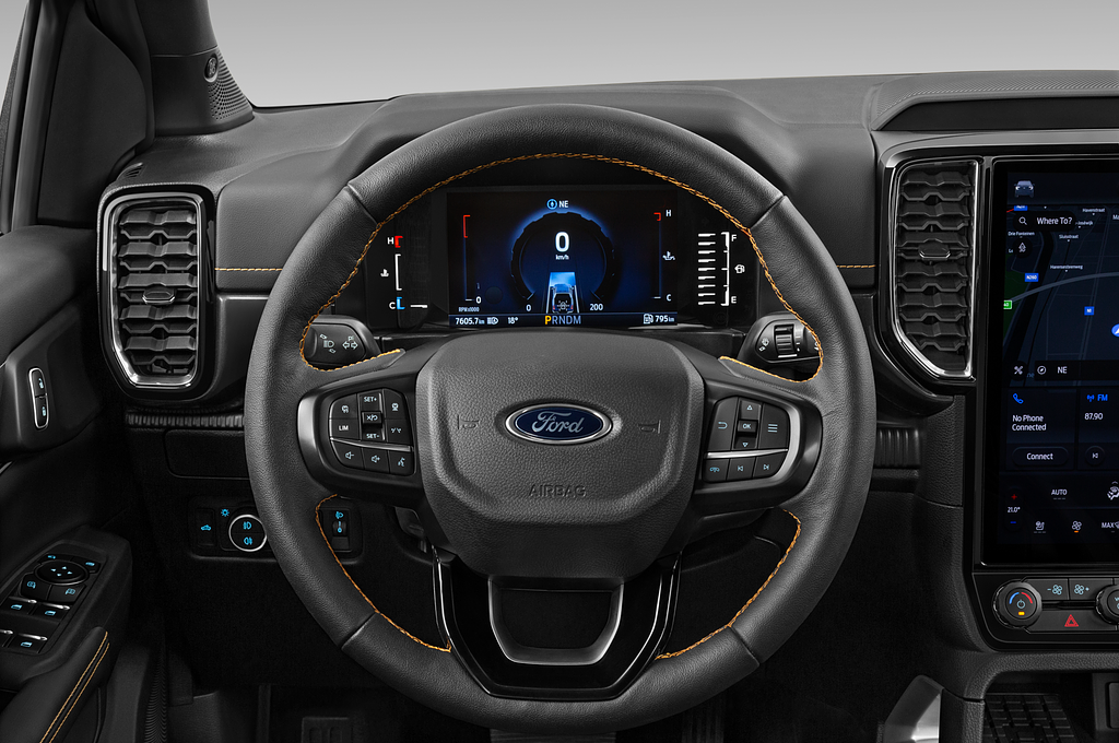 Ford Ranger (Baujahr 2023) WildTrak Crew cab 4 Türen Lenkrad