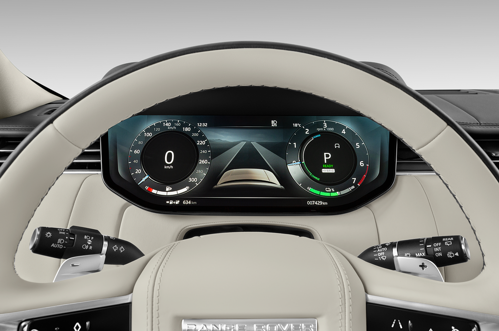 Land Rover Range Rover (Baujahr 2024) PHEV HSE 5 Türen Tacho und Fahrerinstrumente