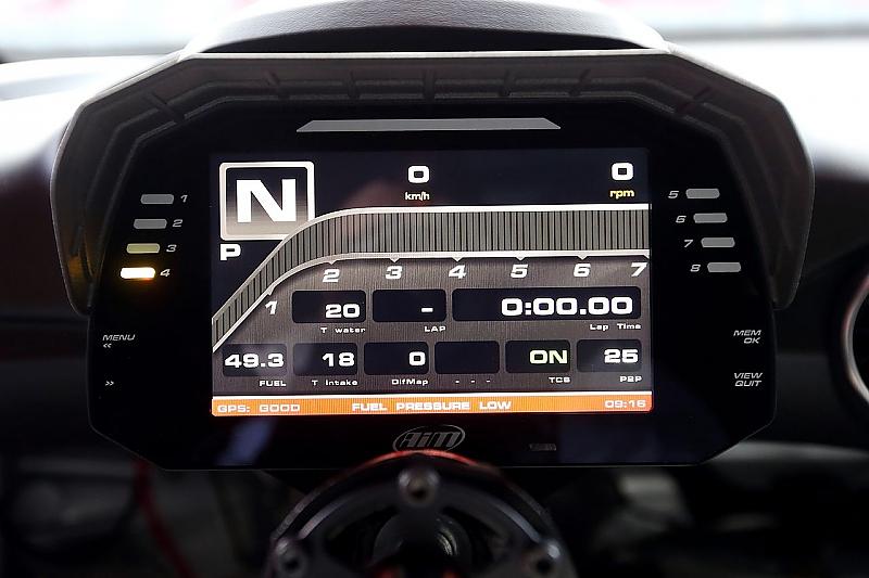 Virtuelles Cockpit 2.0 im Audi TT Cup