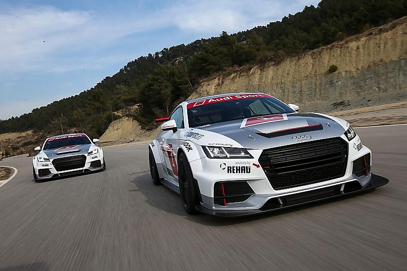 Der Audi TT Cup wiegt 1.125 Kilogramm