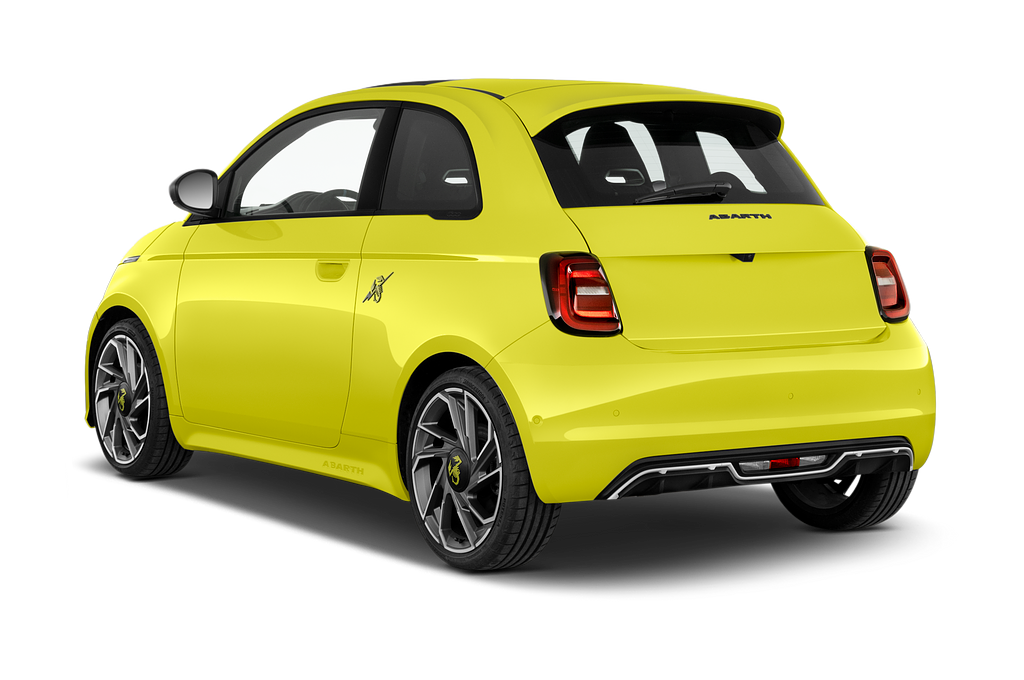 Abarth 500e (Baujahr 2023) Turismo 3 Türen seitlich hinten