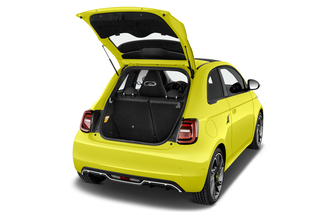 Abarth 500e (Baujahr 2023) Turismo 3 Türen Kofferraum